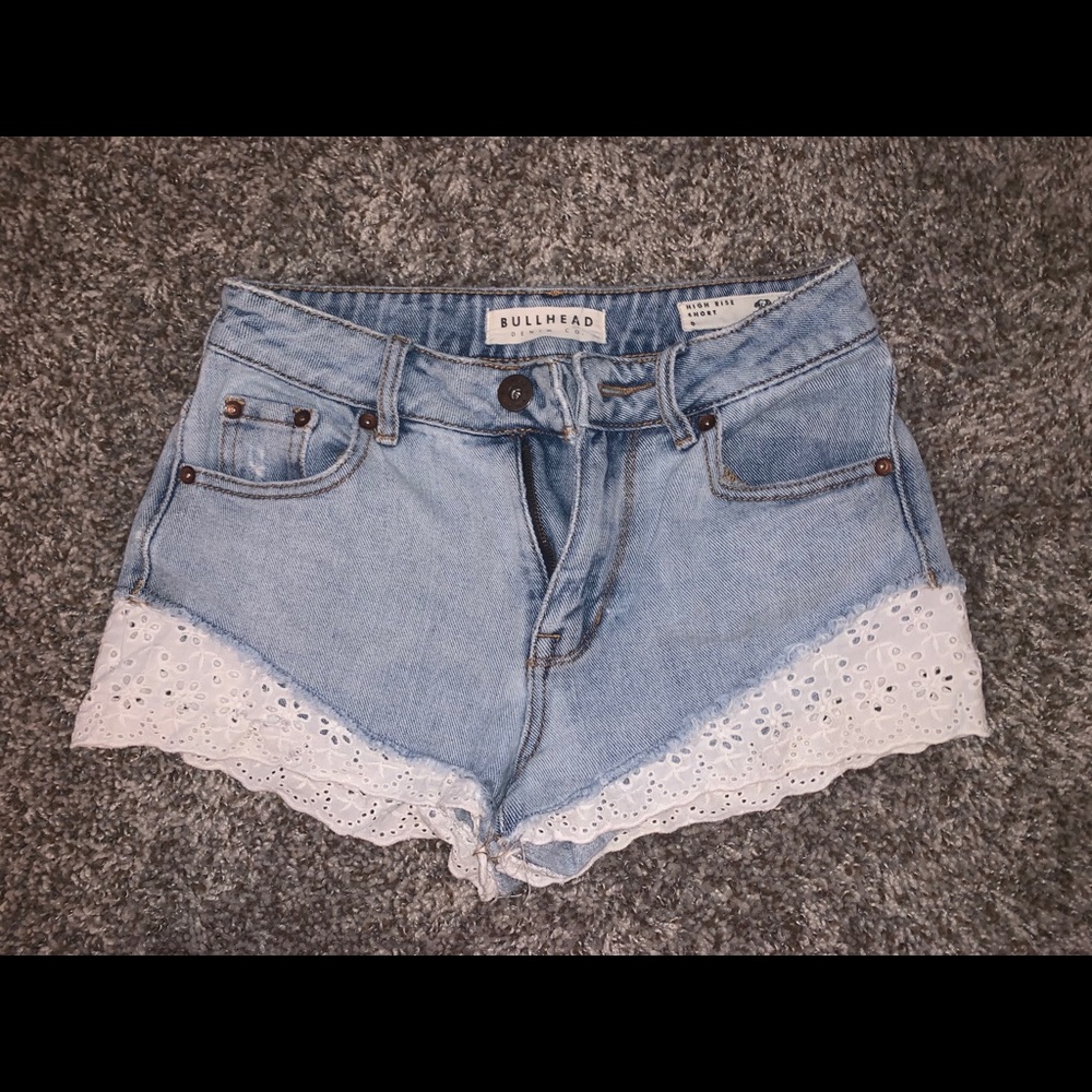 BullHead high rise shorts